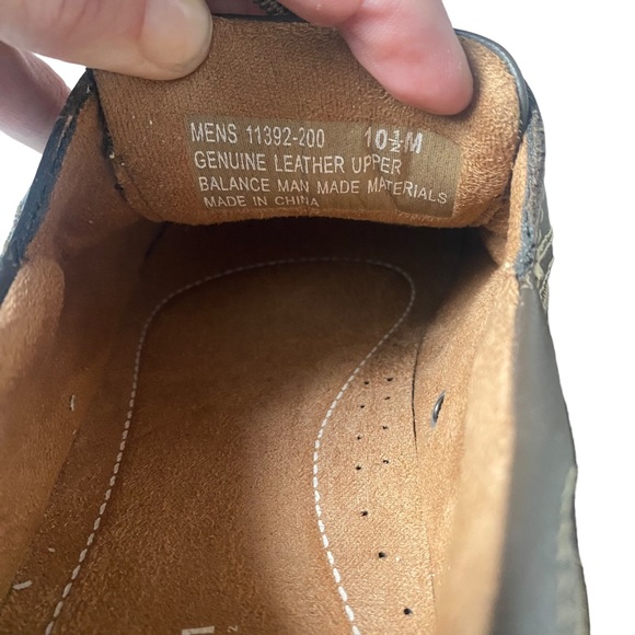 Florsheim Brown Lakeside Moc Toe Oxfords 10.5 - Picture 14 of 16